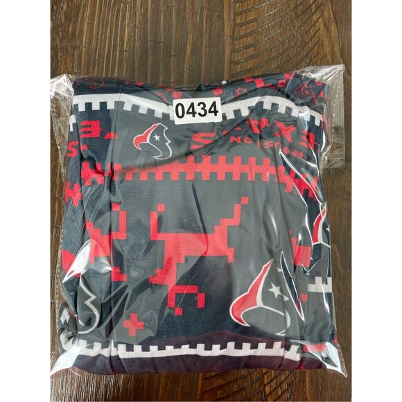 Houston Texans Pajama Set Mens M Navy Red NFL Football Fan Christmas‎ Lounge PJs - Picture 10 of 10